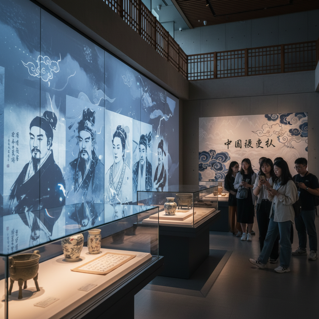 中国歴史人物の真実と再評価：現代日本文化への影響と博物館展示