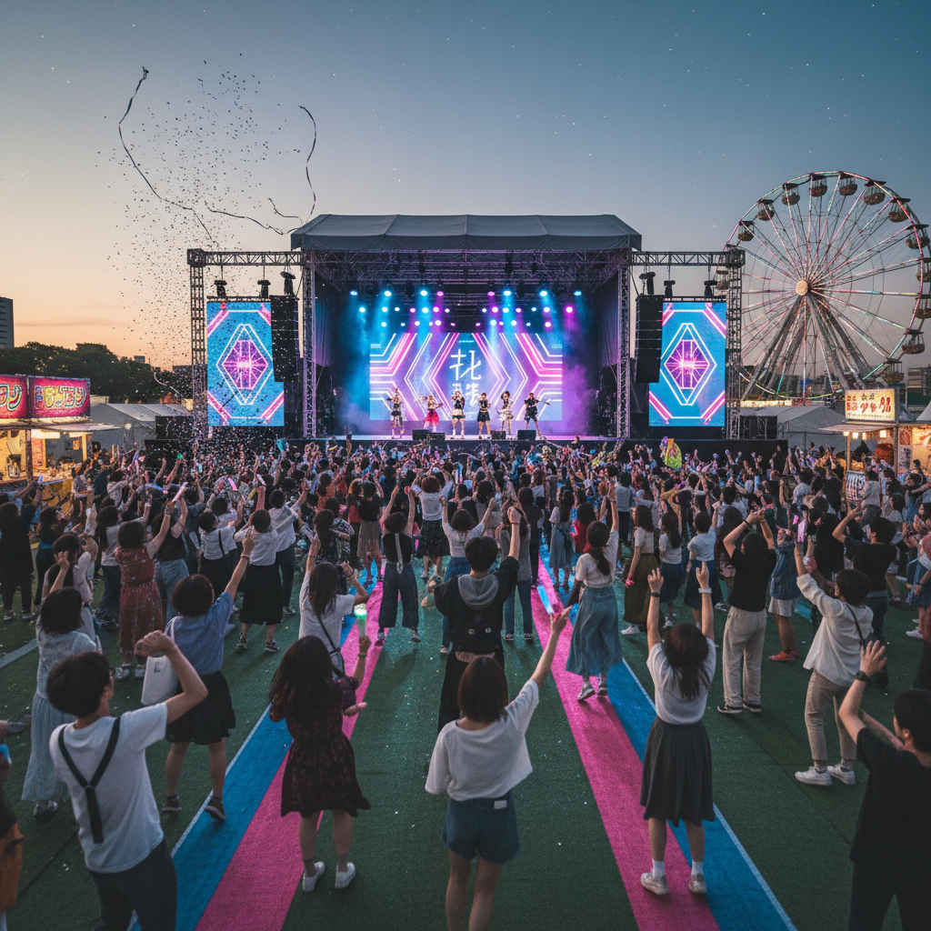 今週末に開催されるおすすめのJ-Popフェスやイベントはありますか?