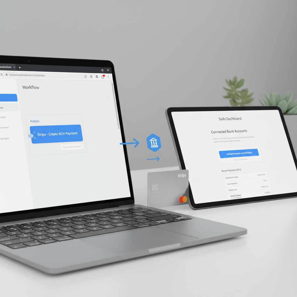 How to set up Stripe ACH Payments in Bubble.io? 