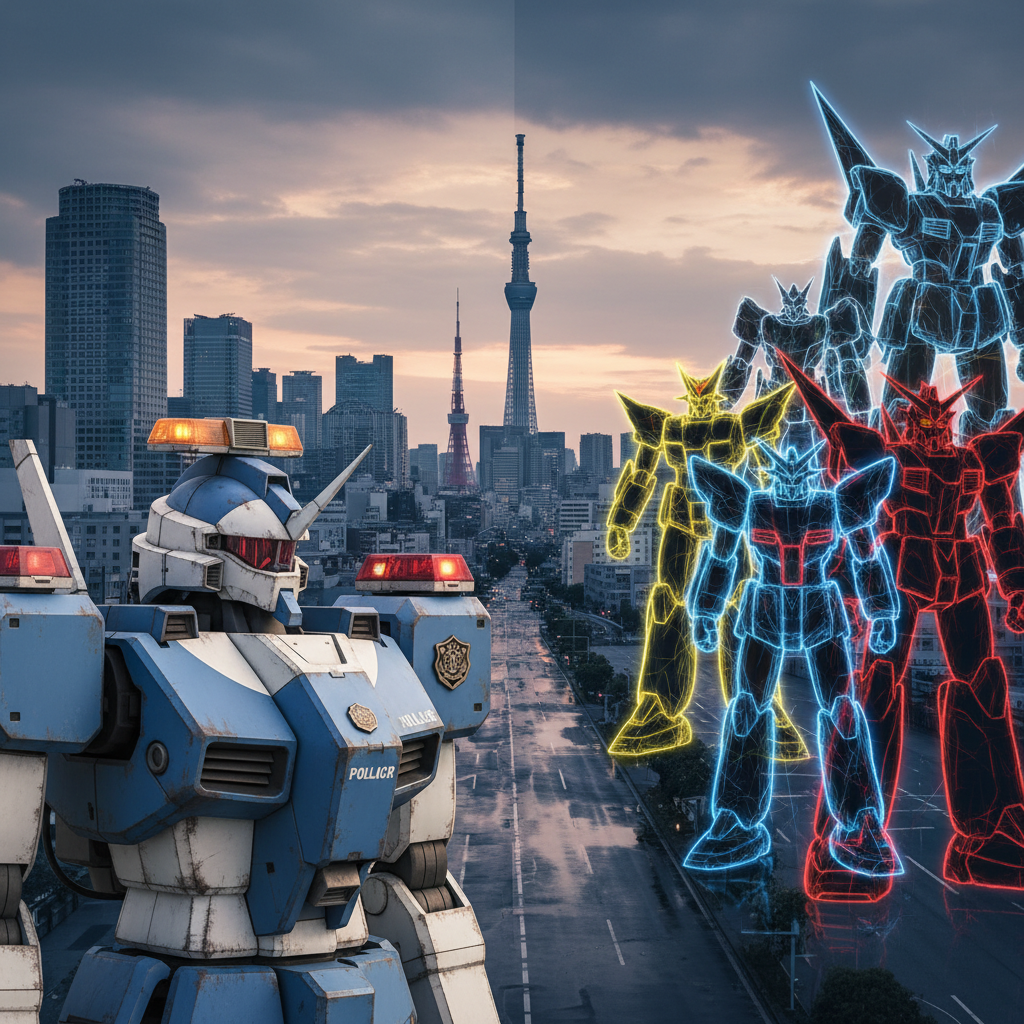 パトレイバーの「リアルロボット」コンセプト：他の日本製ロボットアニメと何が違うのか？深掘り解説