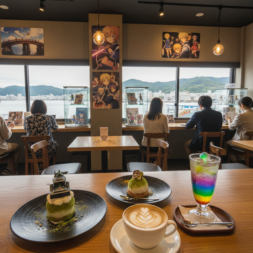 長崎でアニメ聖地巡礼!名作の「魂」宿るカフェと至高のメニュー
