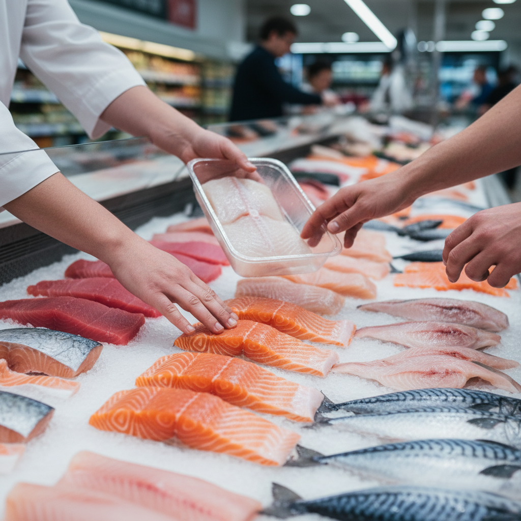 スーパーで並んでいる切り身魚の中から、調理しやすい新鮮なものを選ぶポイントは何ですか?