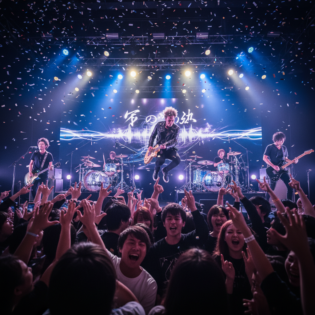 邦楽バンド楽曲の深層:歌詞メッセージ解説とライブ体験への影響