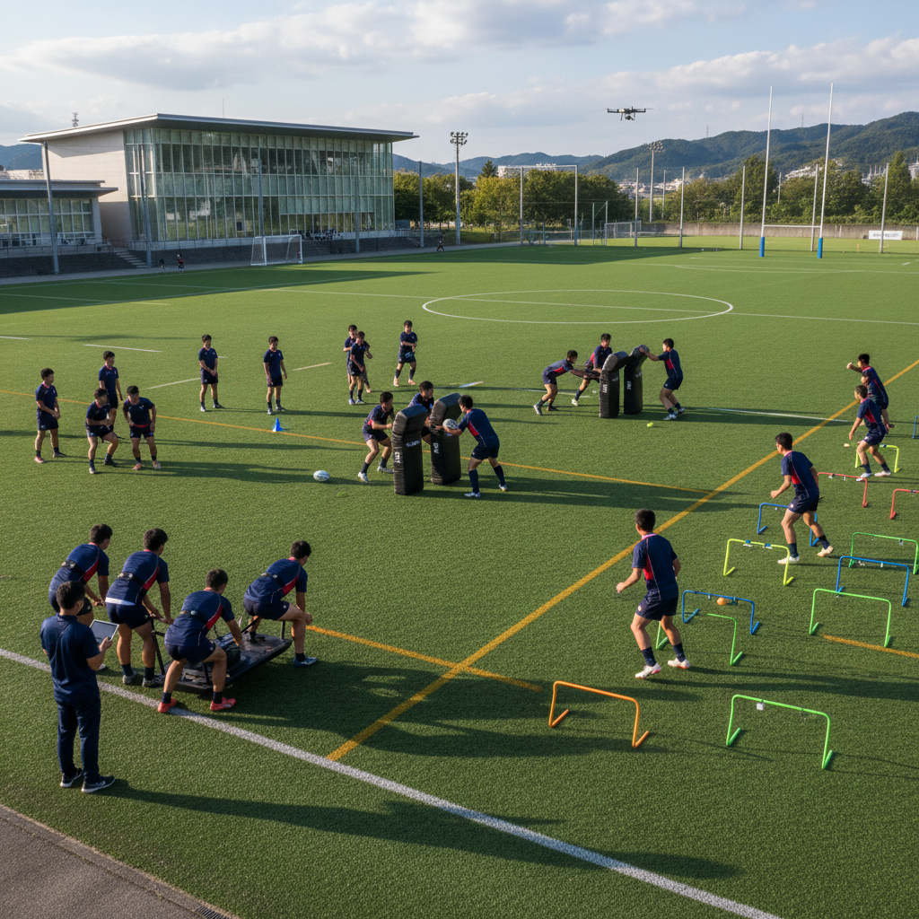全国大会常連校の高校ラグビー練習：科学と戦略で勝つ現代的アプローチ