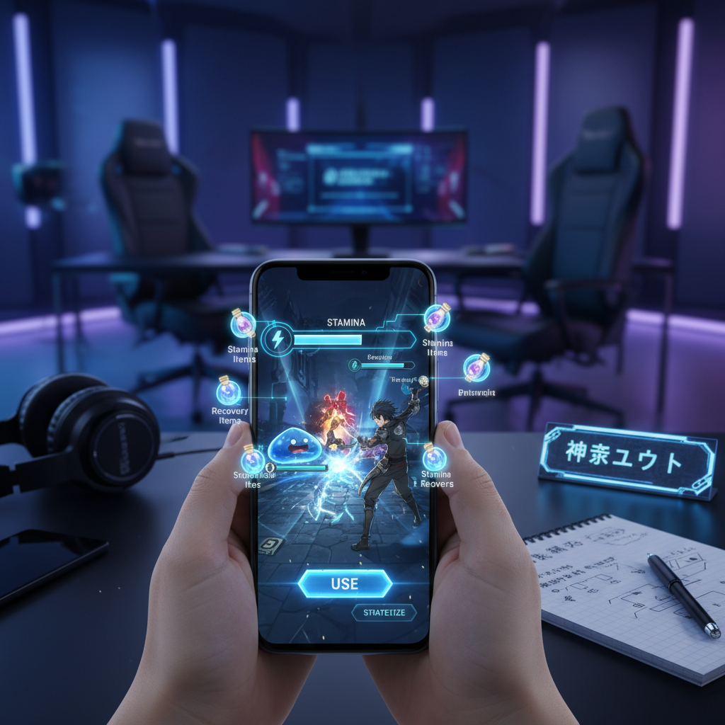 転スラゲーム初心者必見！スタミナ回復アイテムの最適投資戦略【神崎ユウト解説】