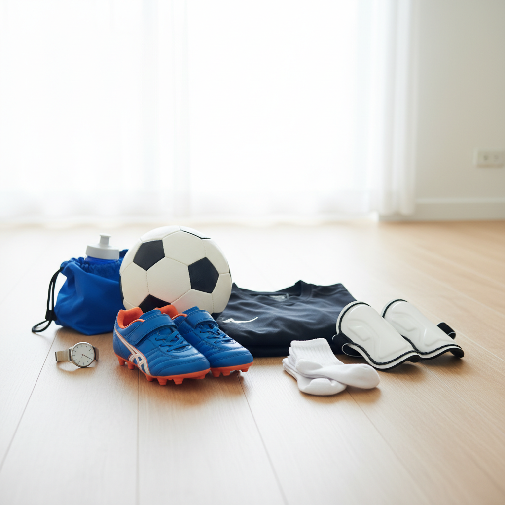 小学生がサッカーを始める時に最初に揃えるべき必要最低限の用品と賢い選び方