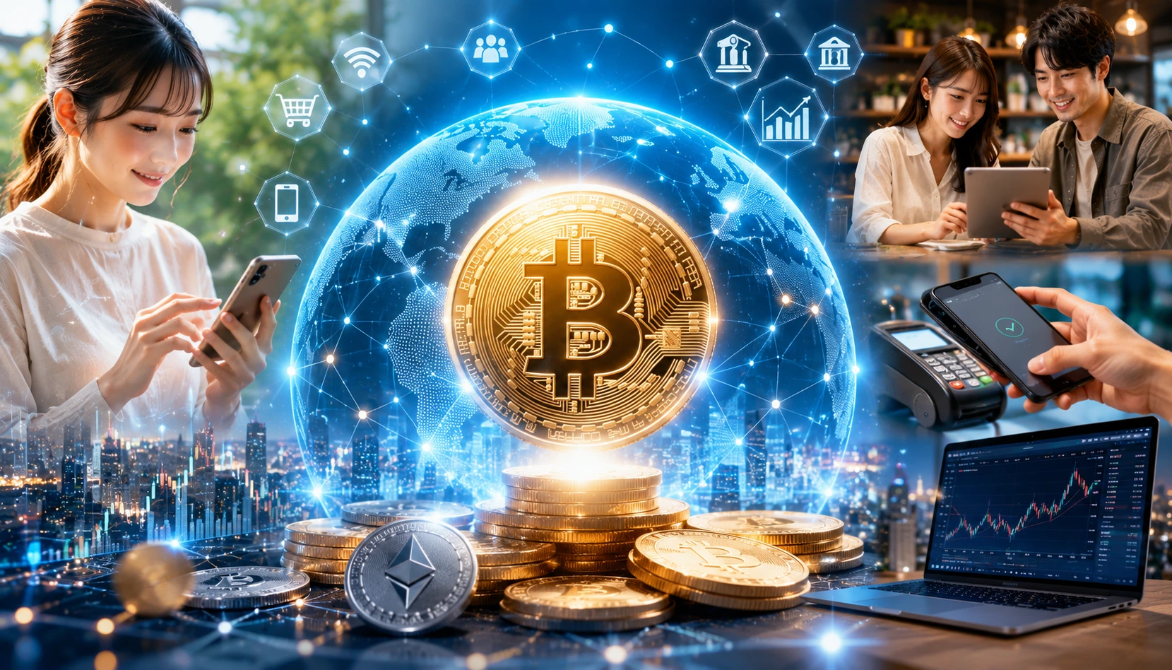 仮想通貨とは?基礎知識から決済の仕組みまでわかりやすく解説