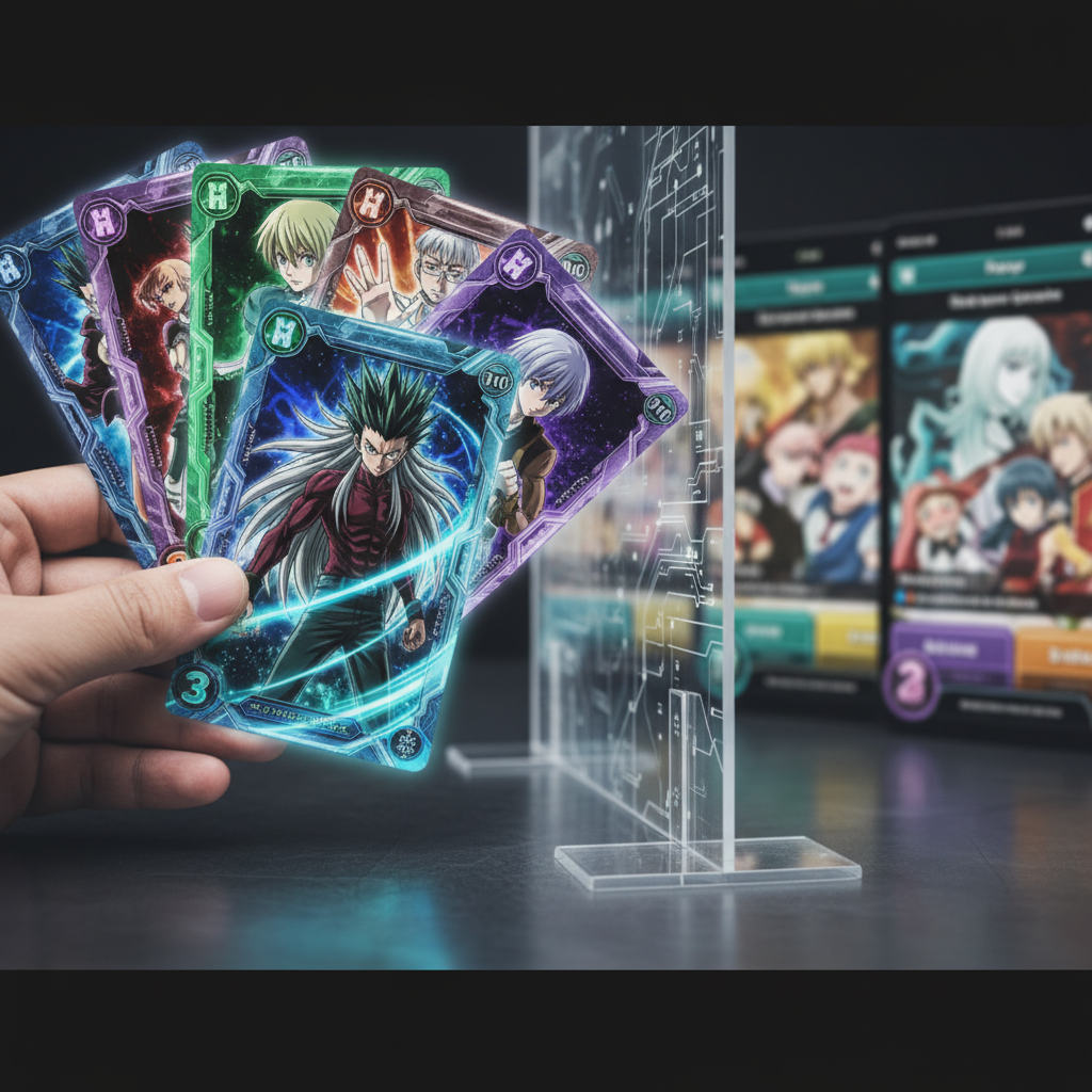 ハンターハンターバトルコレクション:他アニメ系モバイルカードゲームとの深層的差別化を徹底解説