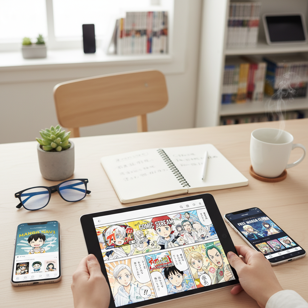 【初心者向け】漫画アプリおすすめ徹底比較！安全・無料でお得に読む方法