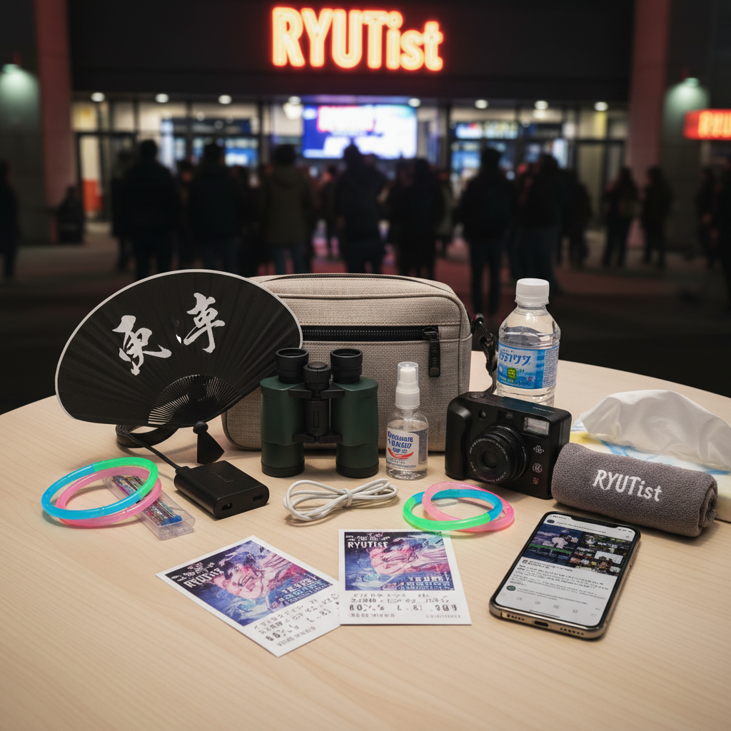 RYUTistライブ持ち物完全ガイド｜初心者からベテランまで最高の体験を