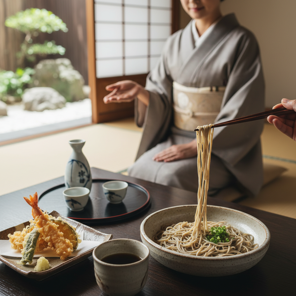 日本の伝統的な蕎麦の食体験を深めるには？和食文化の真髄に迫るガイド