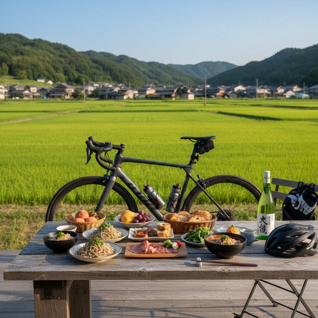 サイクリング グルメ旅