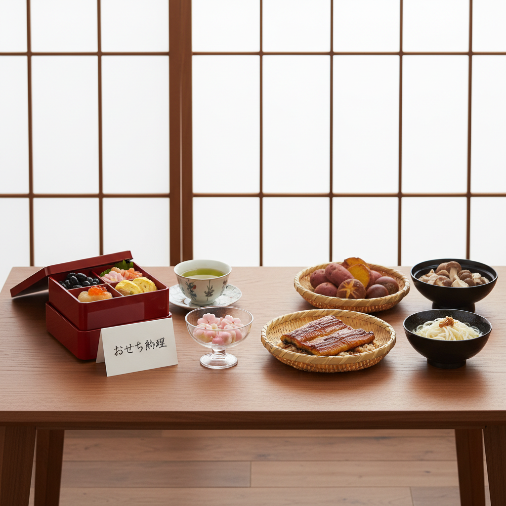 日本の季節ごとの食文化にはどのような特徴がありますか？例えばおせち料理の意味など。