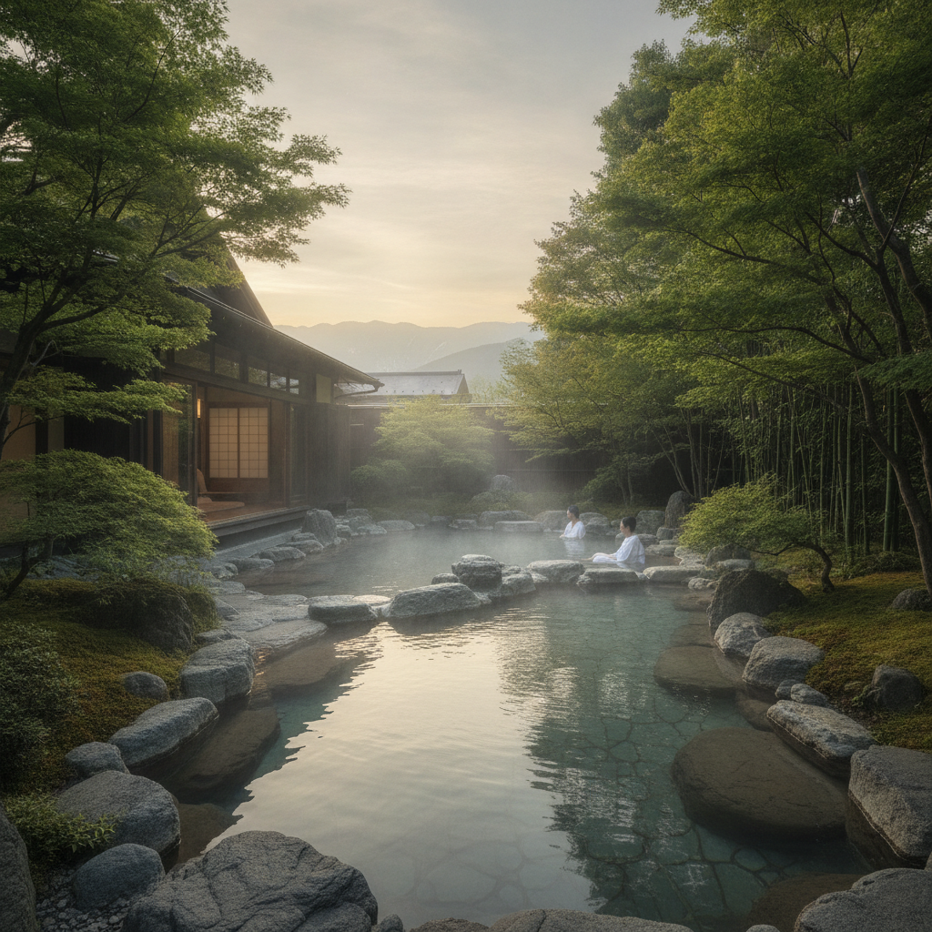 日本文化 温泉