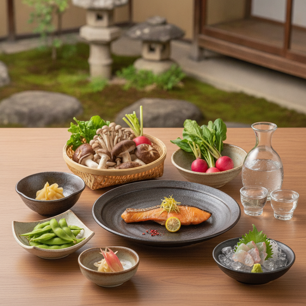 日本の食材：文化と哲学で紐解く旬の恵みと一期一会