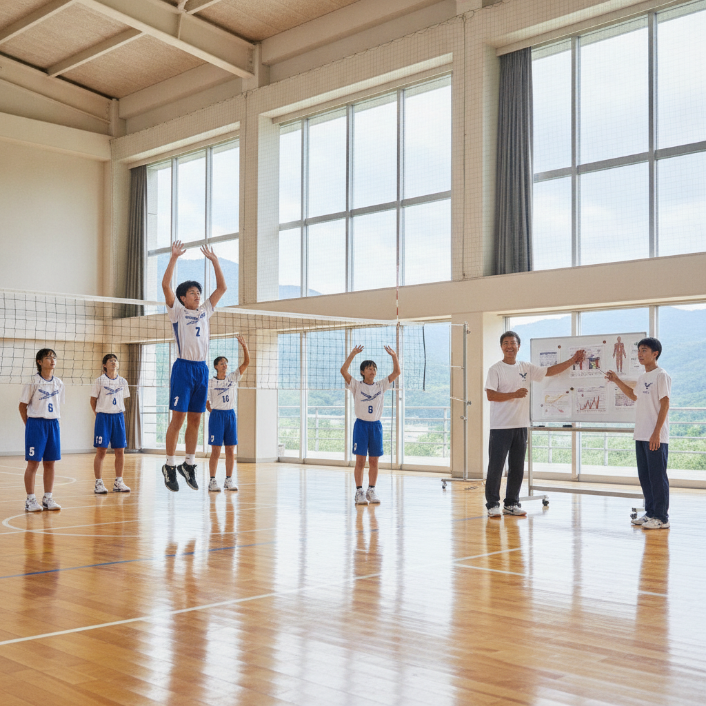 全国中学生の長身選手発掘!育成合宿の意義と身長を伸ばす指導