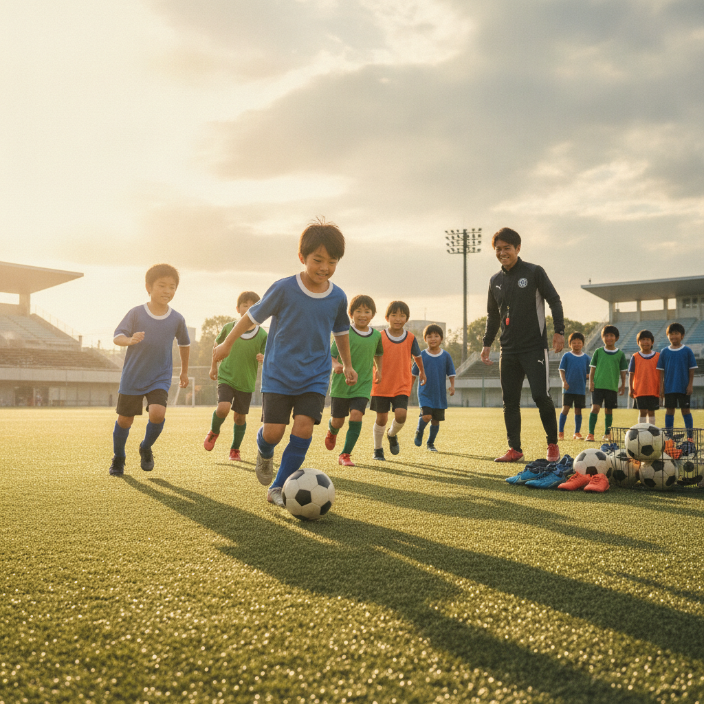 小学生サッカー成功の鍵：成長期の指導と用具選び完全ガイド